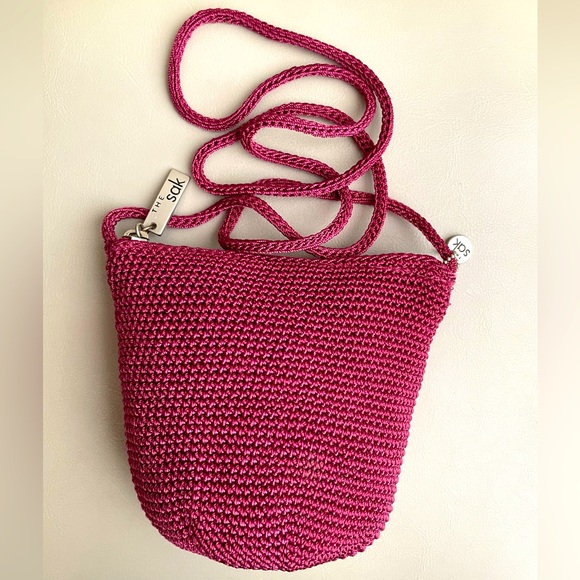 The Sak Handbags - The Sak Women's Purple Crochet Crossbody Bag